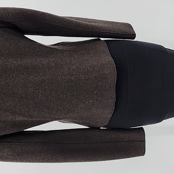 Peserico Made In Italy Button Down 100% Blazer Brown Size 6 - Picture 6 of 10